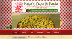 Desktop Screenshot of fasospizzaandpasta.com